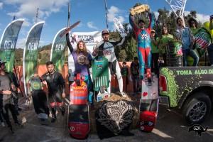 Street luge podium @ Lomalinda 2015